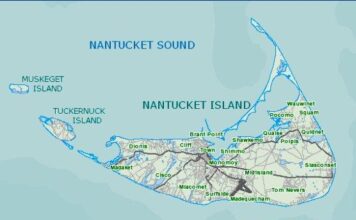 Three-Day Fly-In on Nantucket Island (KACK) Nantucket Island Map